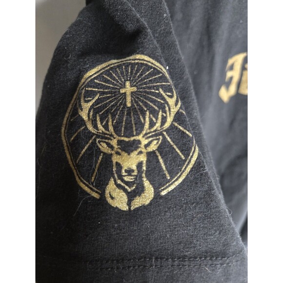 Jägermeister Shirt Adult 2xl Black Mens Threadfast Apparel - Picture 3 of 4